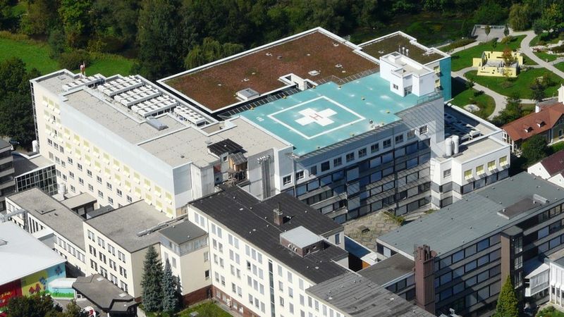 L'hôpital de Braunau am Inn, en Haute-Autriche